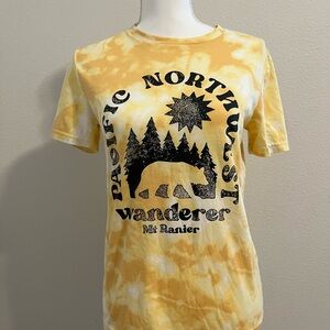 Sonoma Pacific Northwest Wanderer Kids T-Shirt - Yellow Tie-Dye